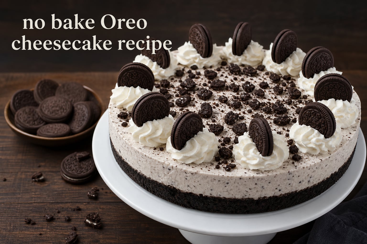 no bake Oreo cheesecake recipe