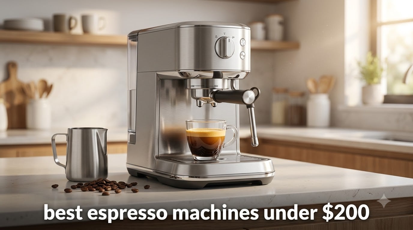 best espresso machines under $200
