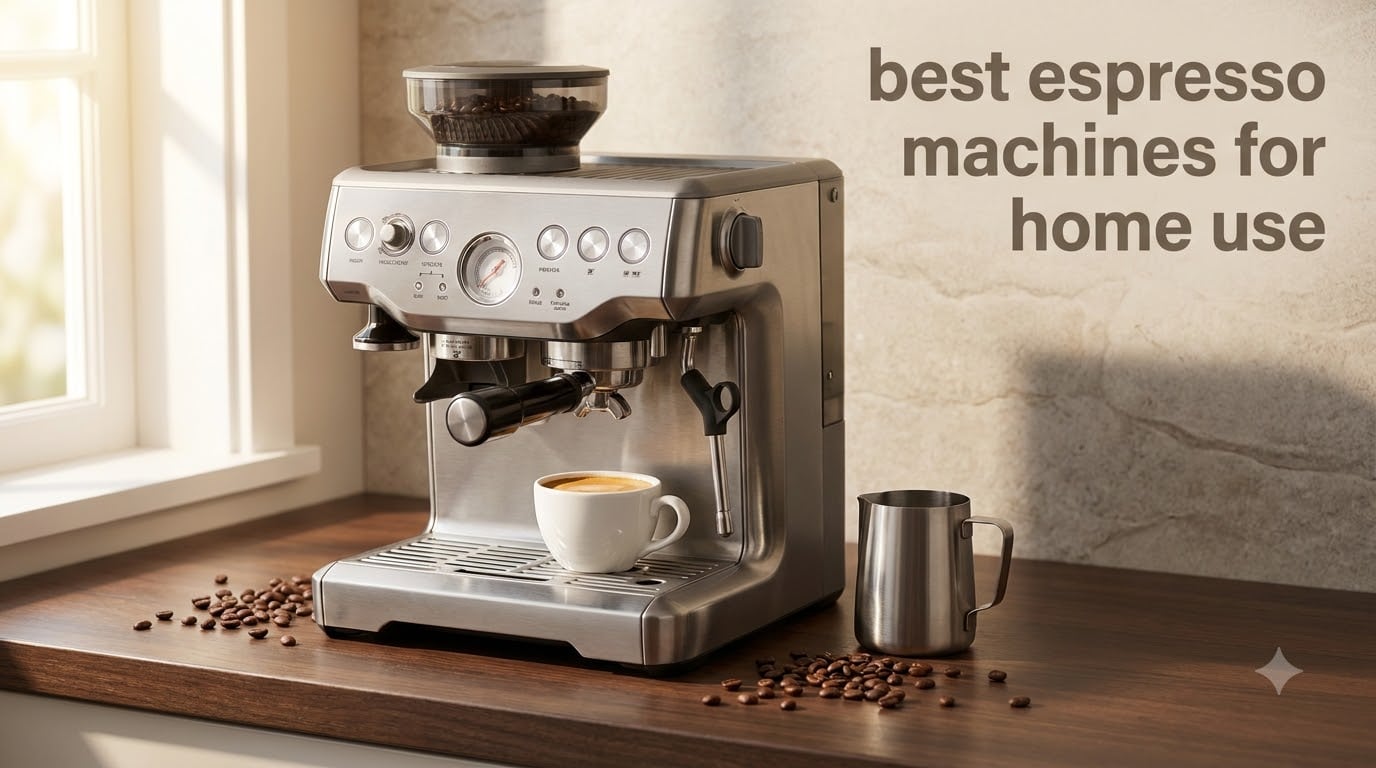 best espresso machines for home use