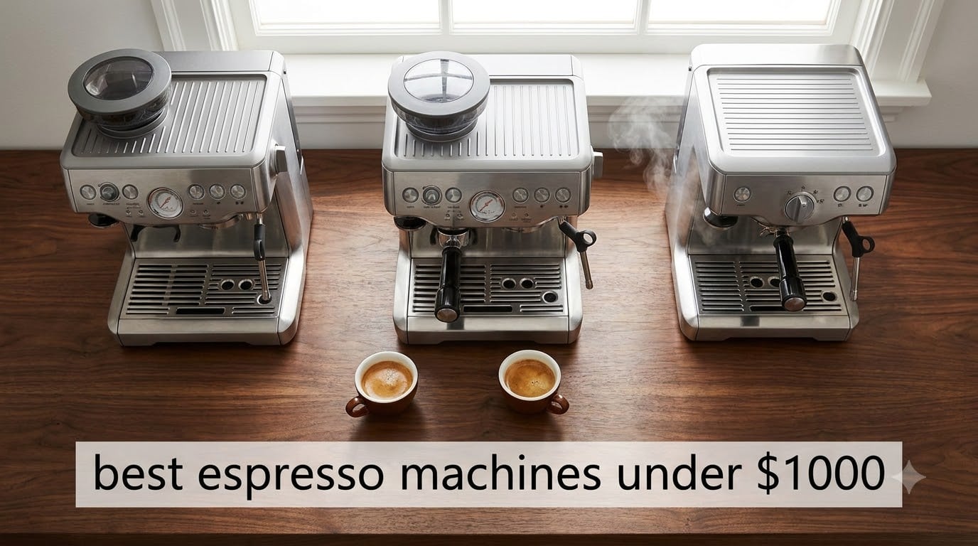 best espresso machines under $1000