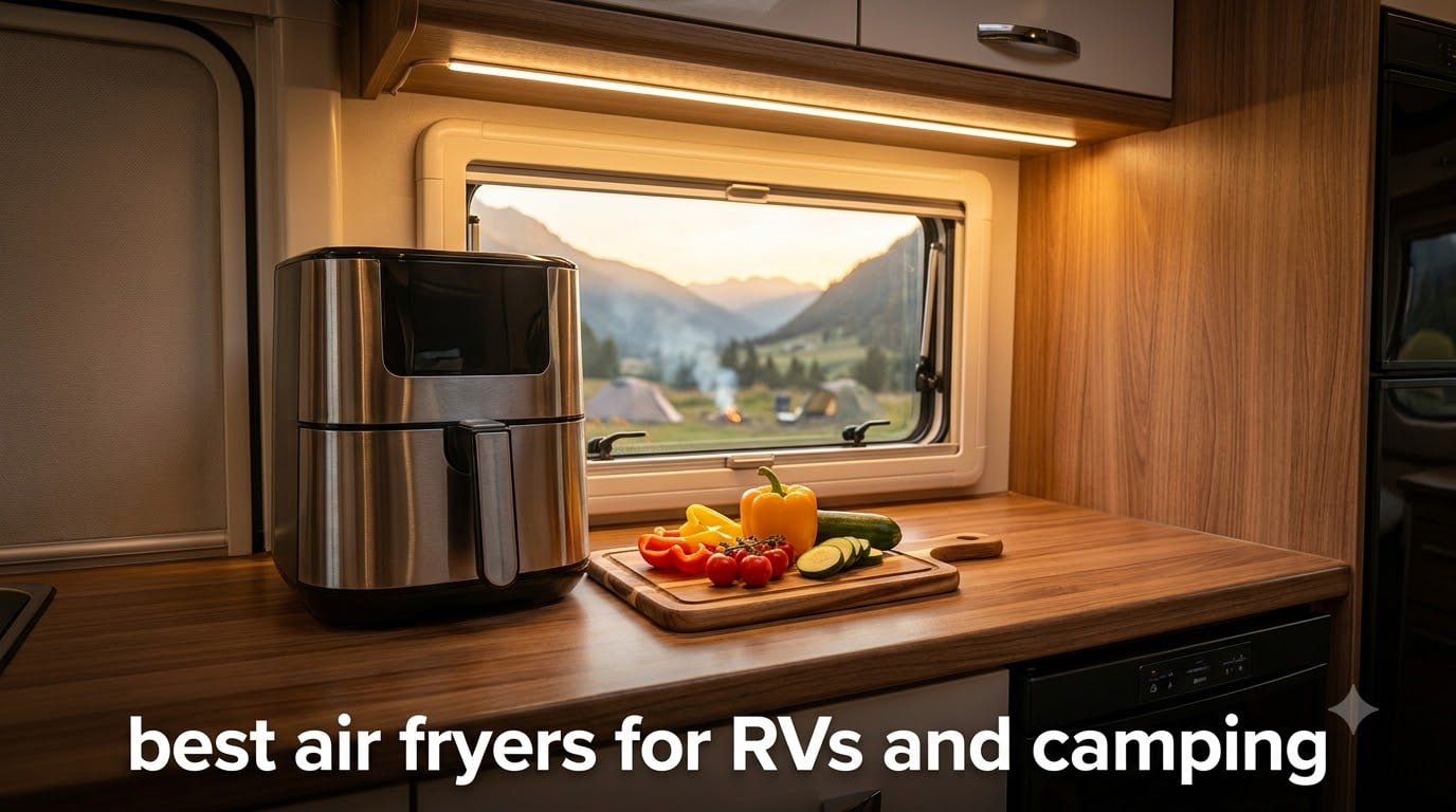 best air fryers for RVs and camping