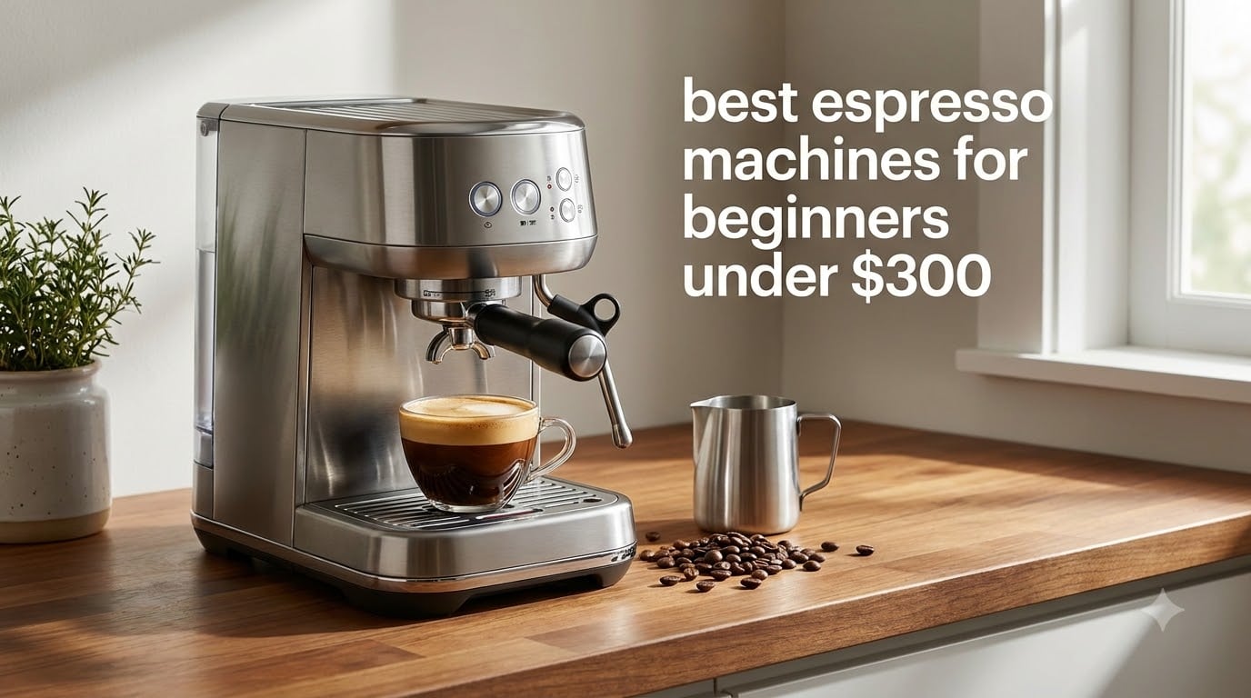 best espresso machines for beginners under $300