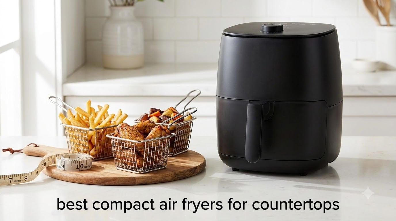 best compact air fryers for countertops