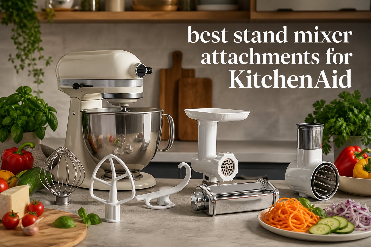 best stand mixer attachments for KitchenAid