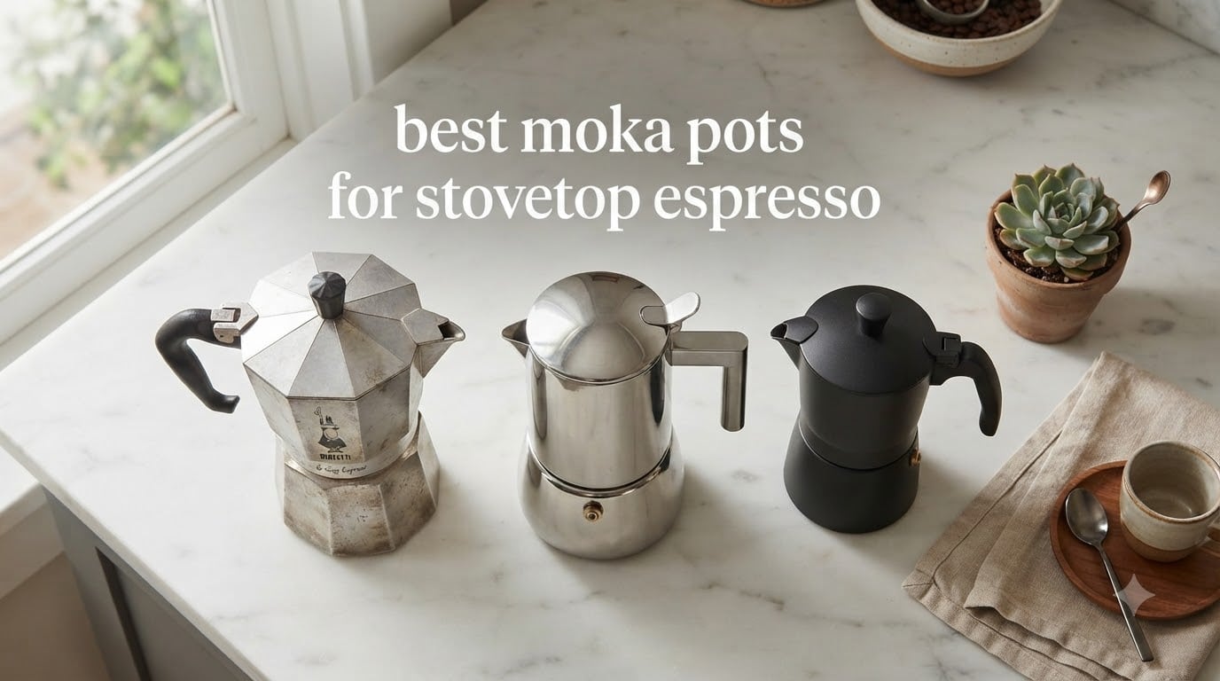 best moka pots for stovetop espresso