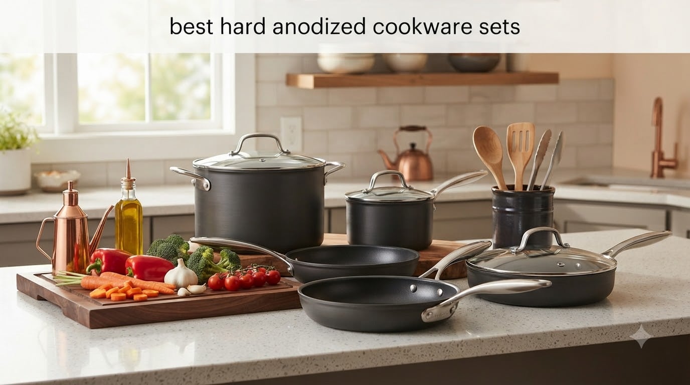 best hard anodized cookware sets