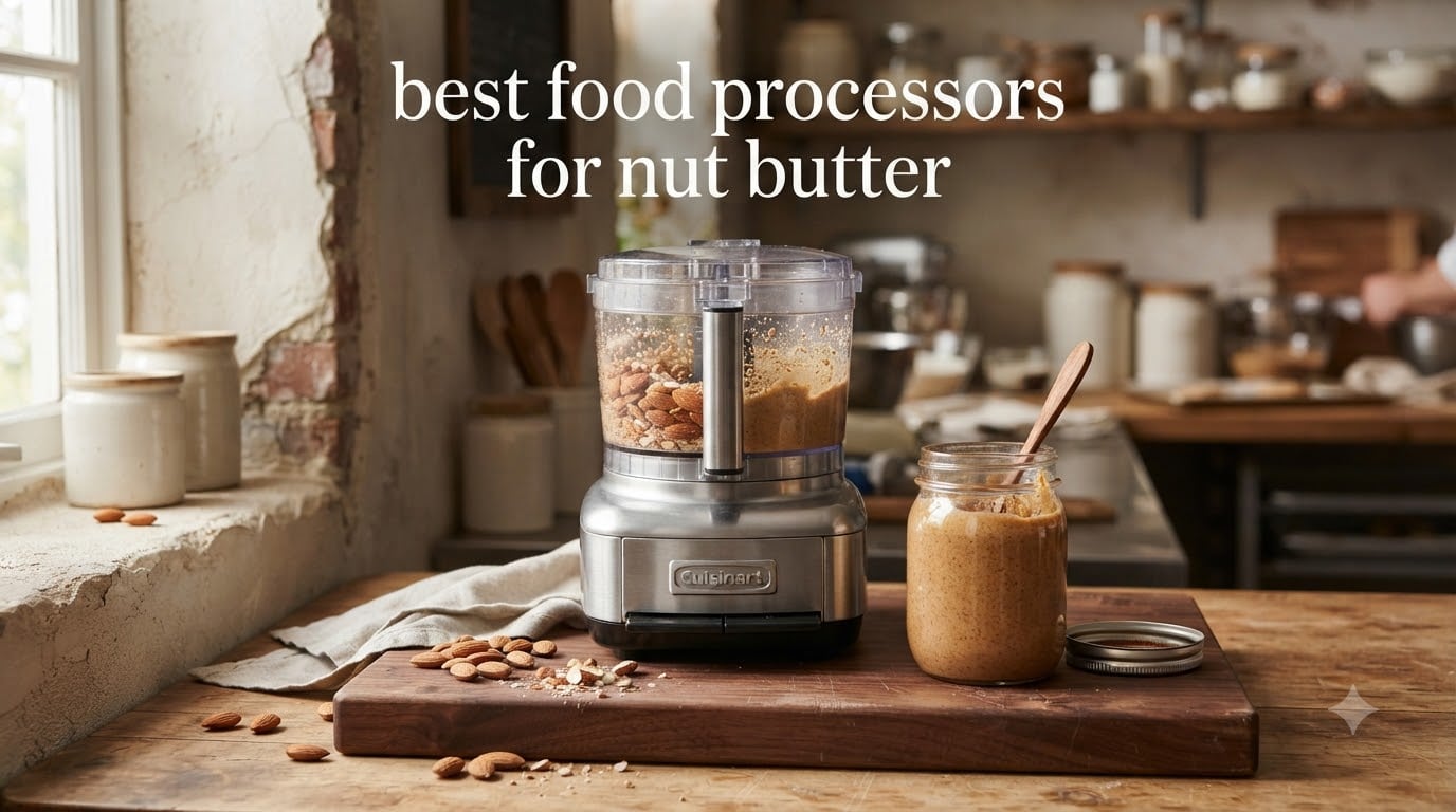 best food processors for nut butter