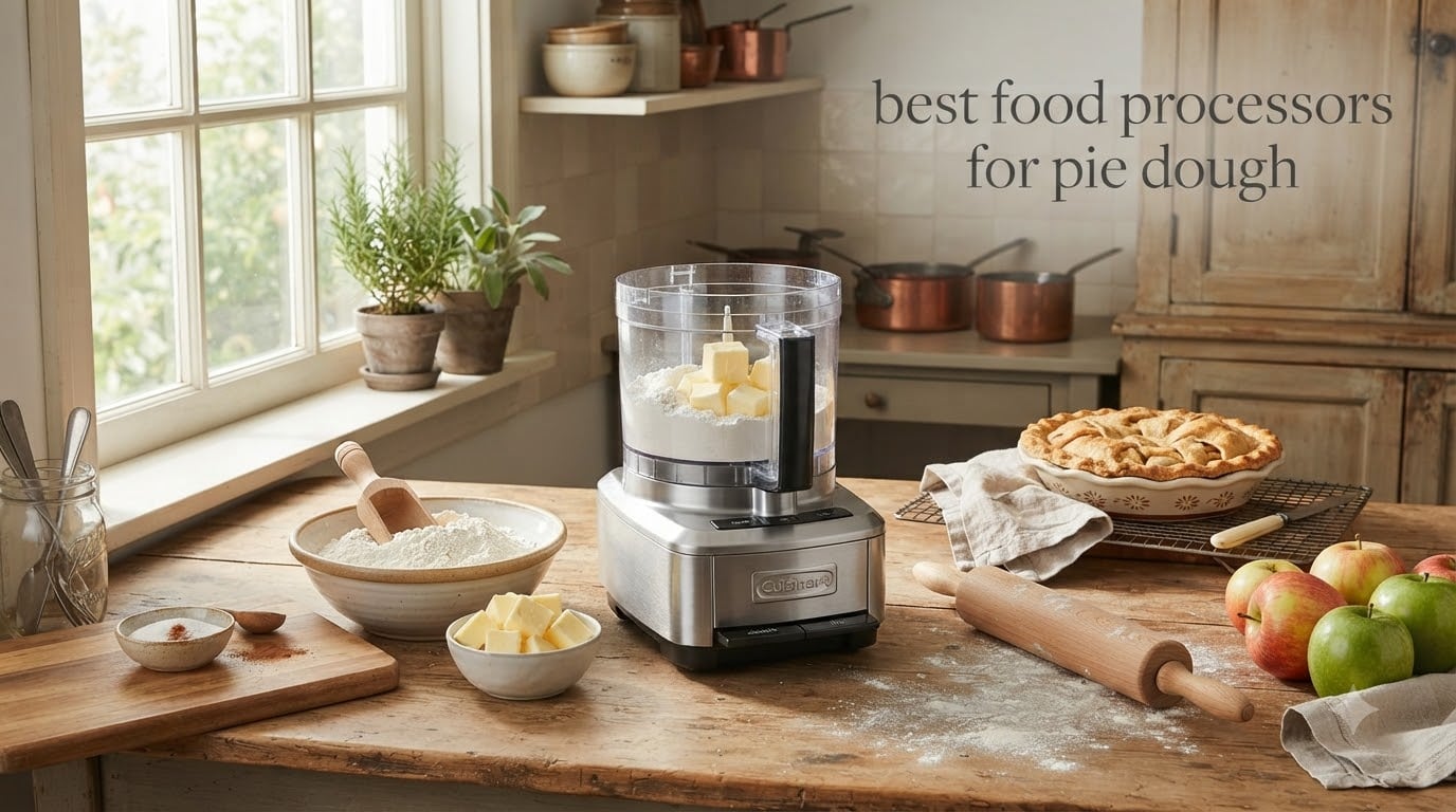best food processors for pie dough