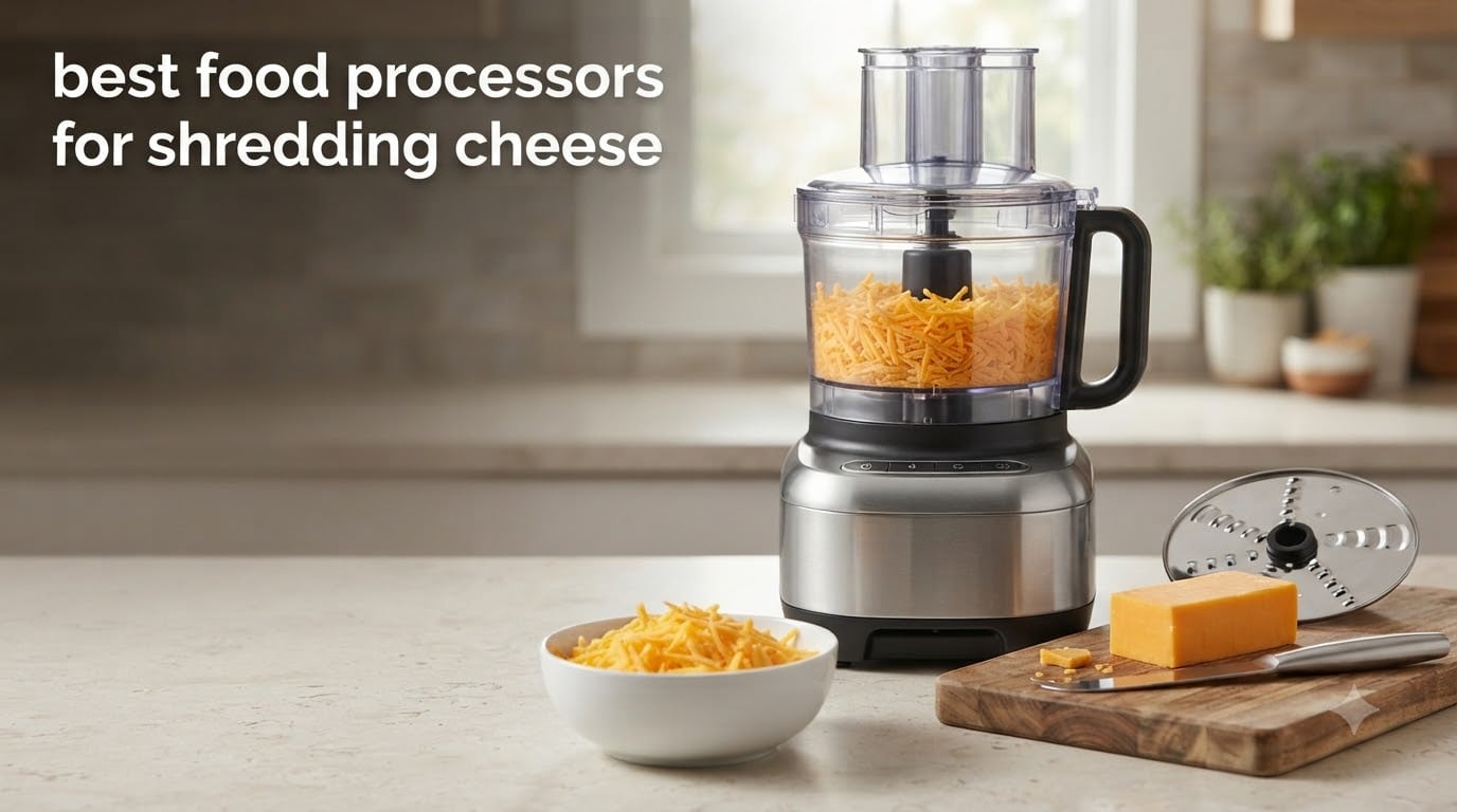 best food processors for shredding cheese