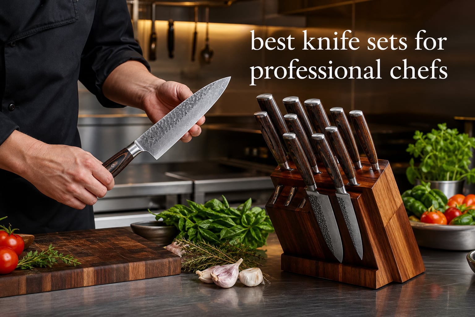 best knife sets for professional chefs