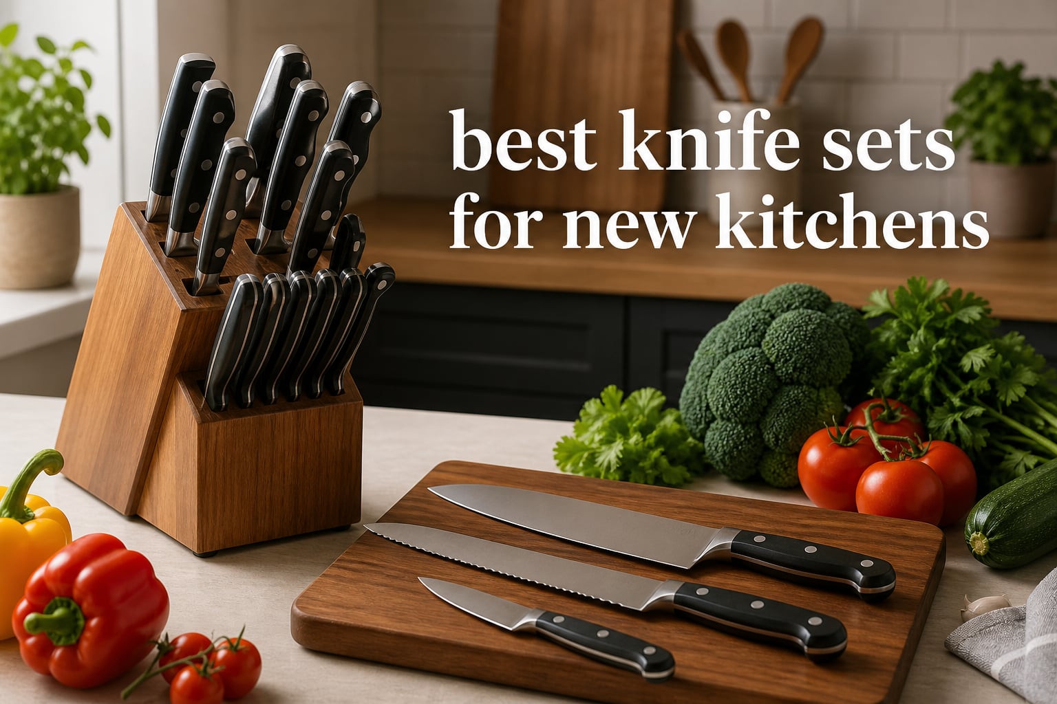 best knife sets for new kitchens