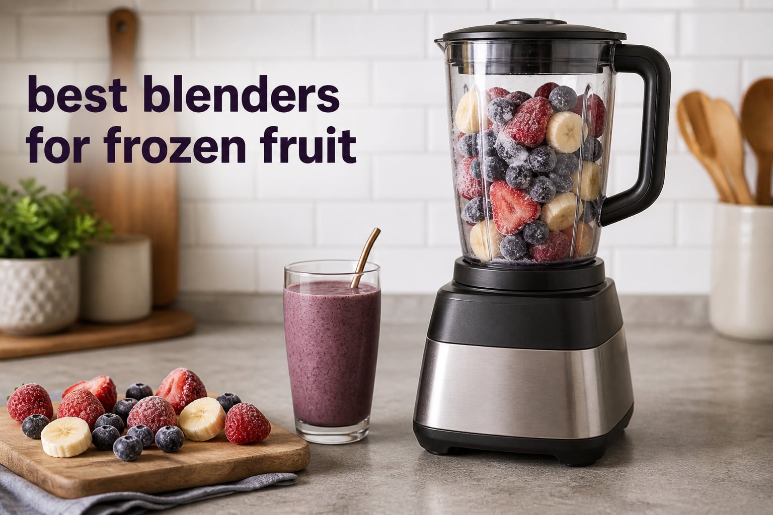 best blenders for frozen fruit