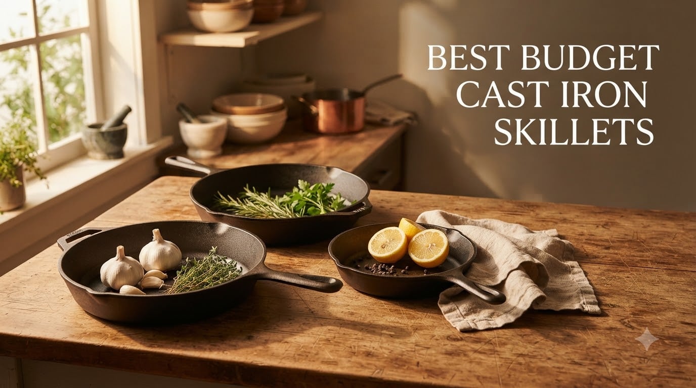 best budget cast iron skillets