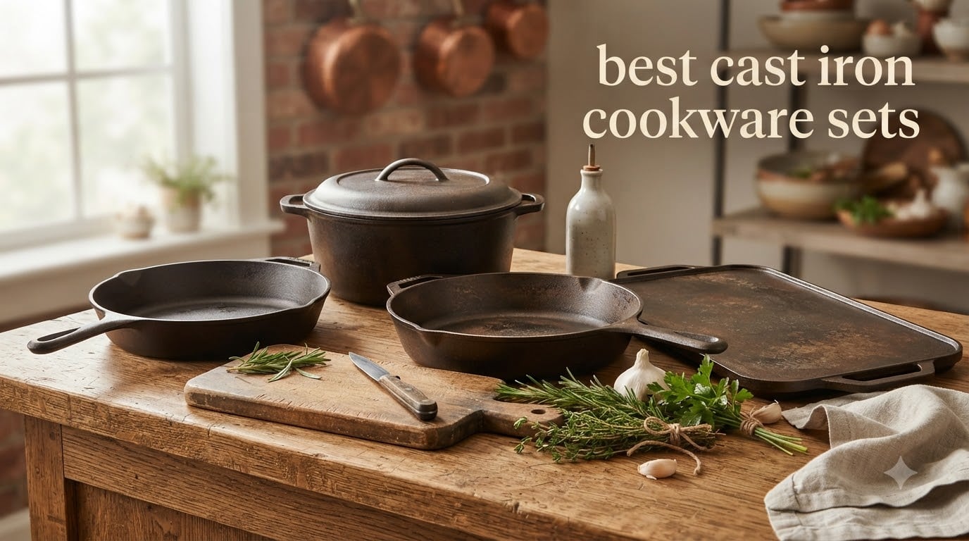 best cast iron cookware sets