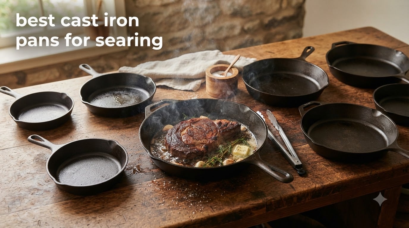 best cast iron pans for searing