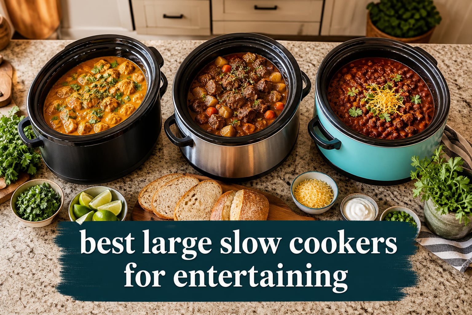 best large slow cookers for entertaining