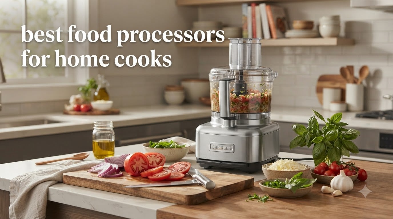 best food processors for home cooks