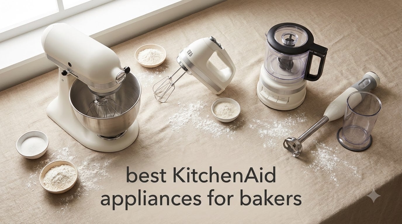 best KitchenAid appliances for bakers
