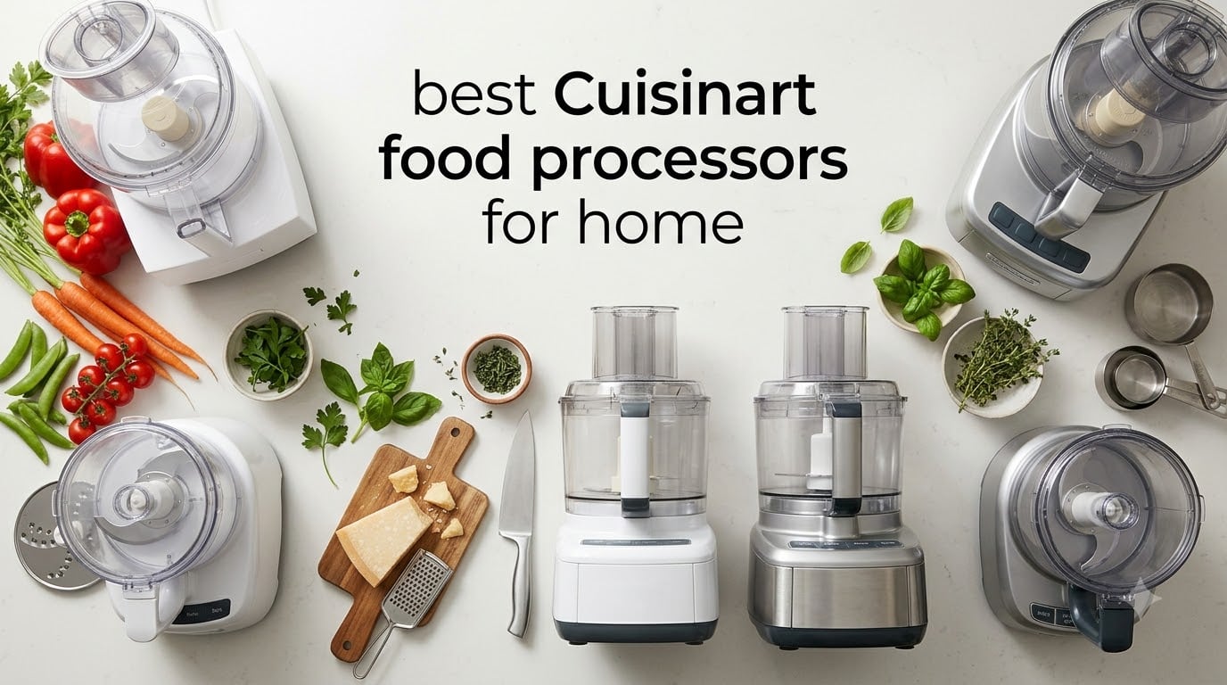 best Cuisinart food processors for home