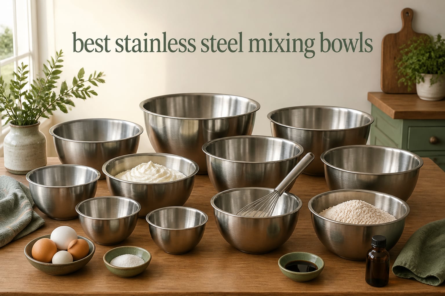 best stainless steel mixing bowls