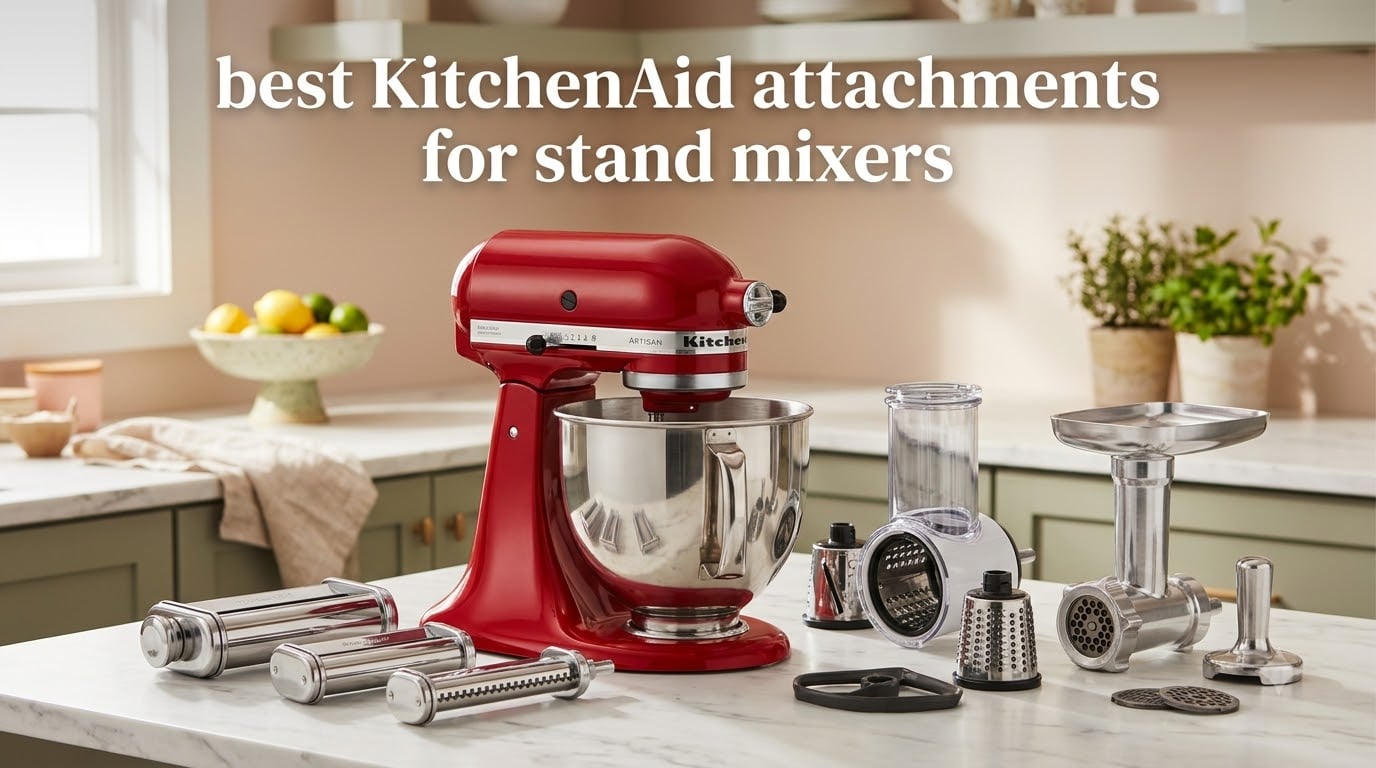 best KitchenAid attachments for stand mixers