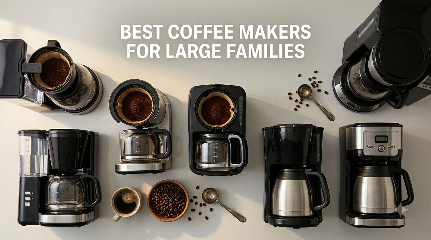 best coffee makers for large families