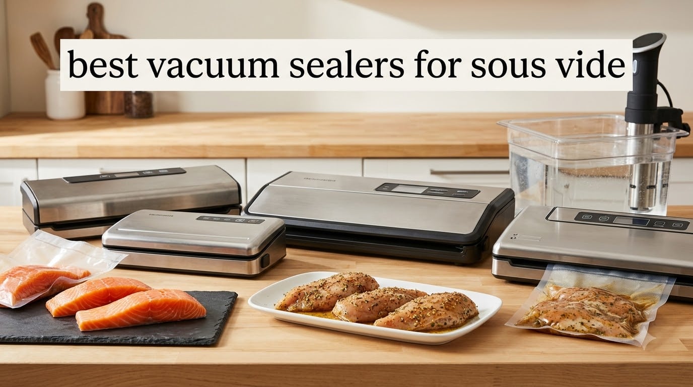 best vacuum sealers for sous vide