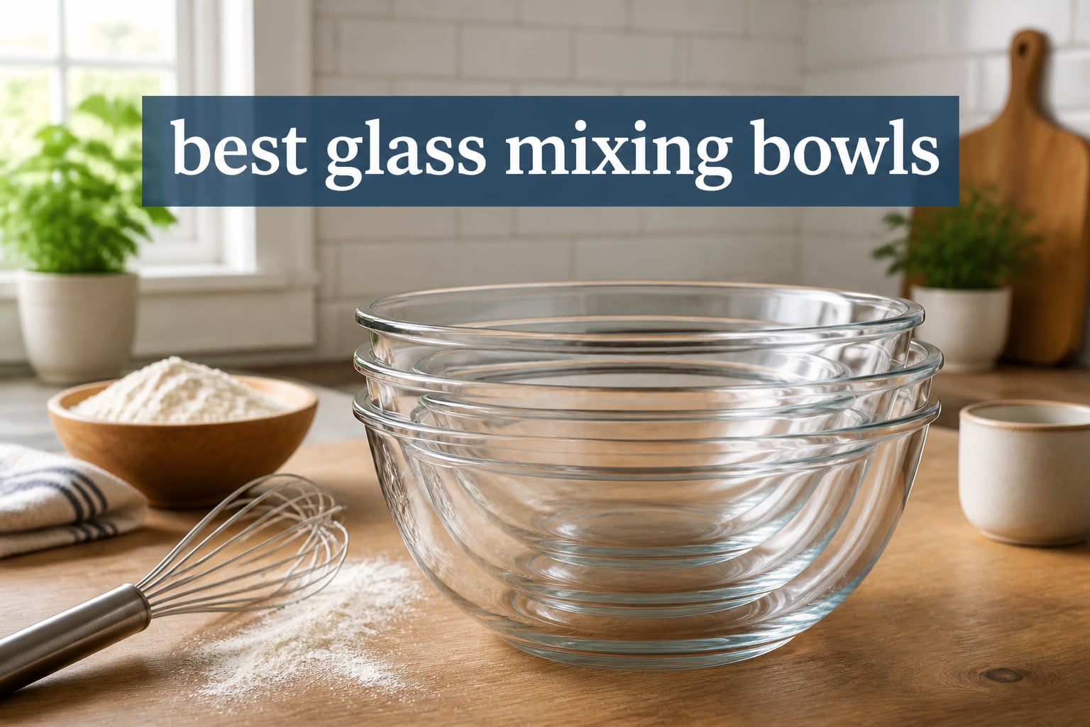 best glass mixing bowls