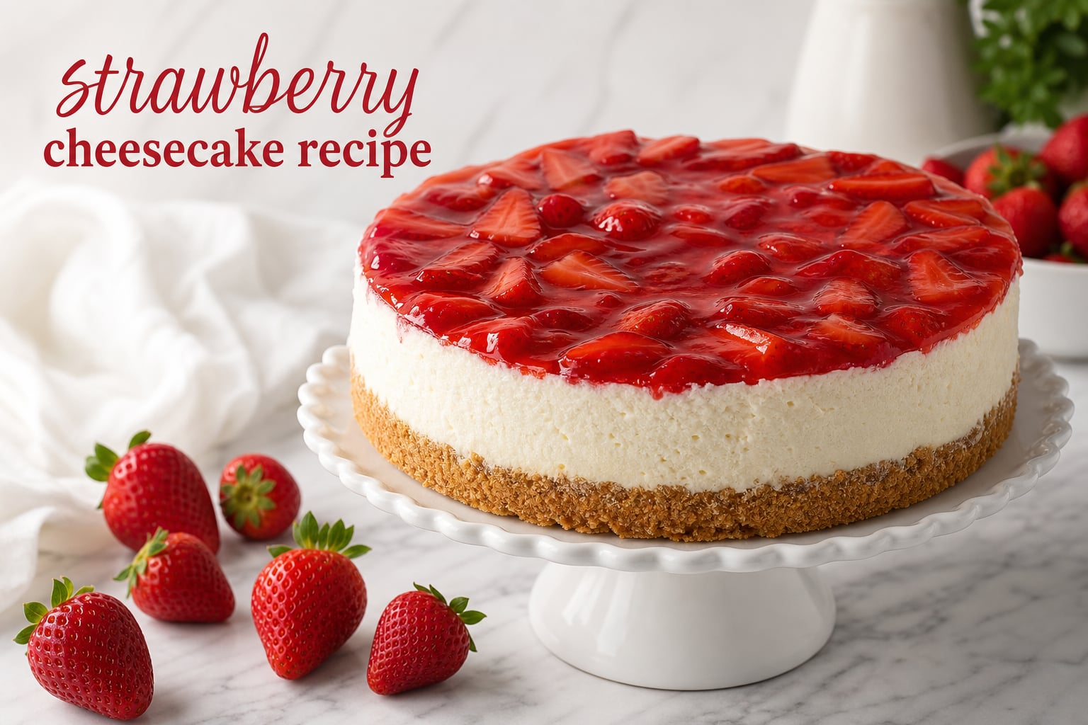 strawberry cheesecake recipe