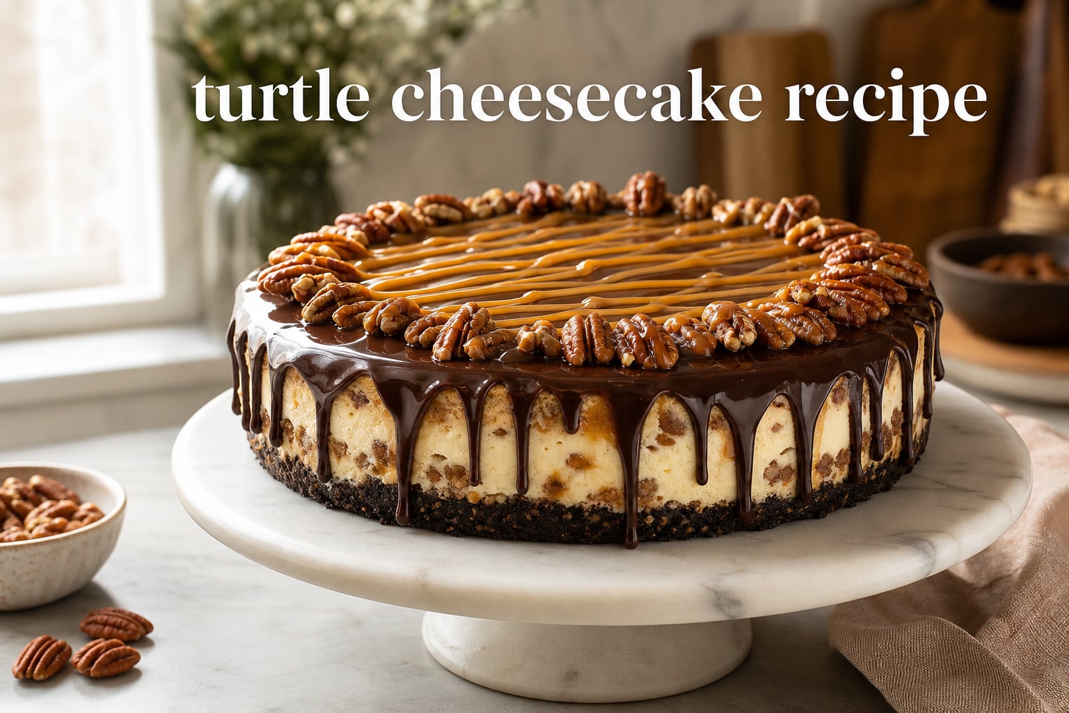 turtle cheesecake recipe