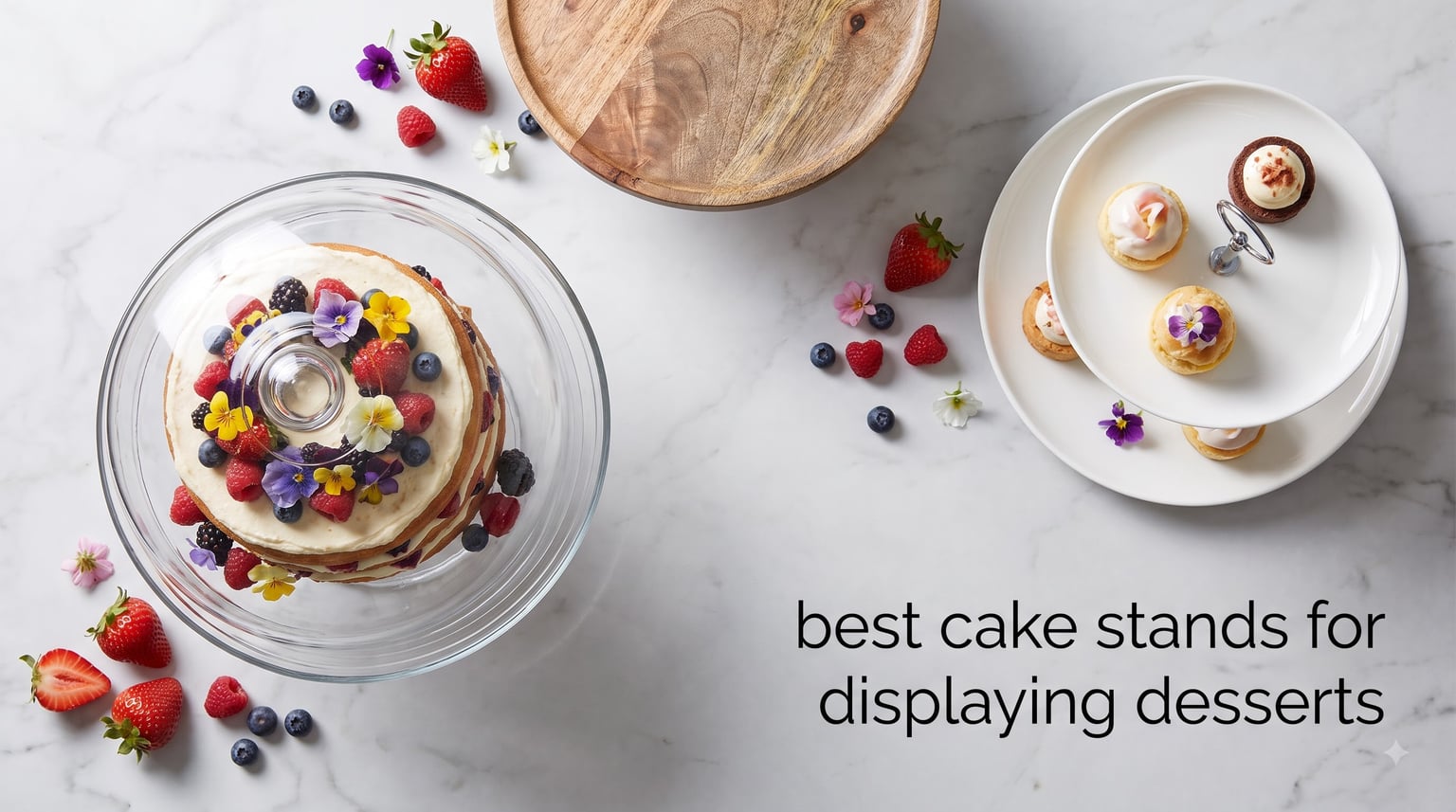 best cake stands for displaying desserts
