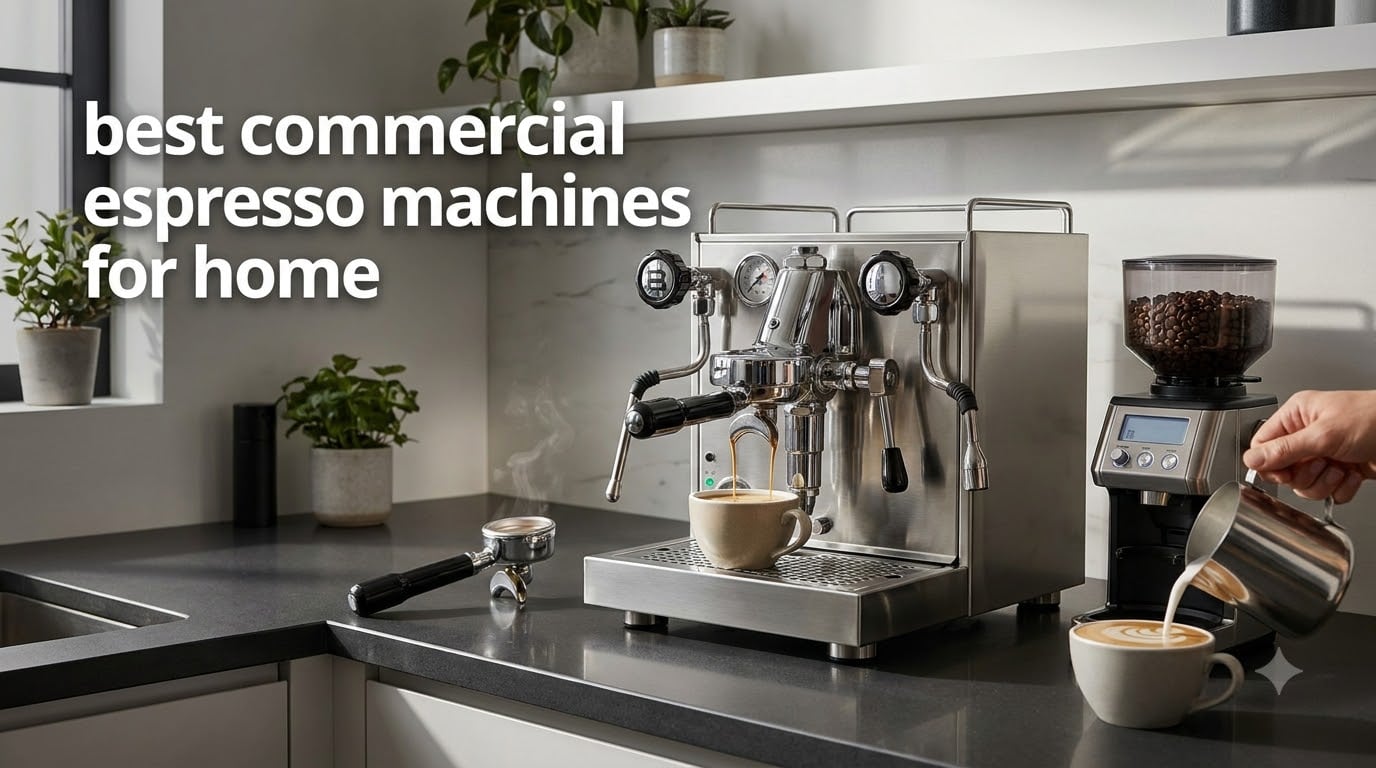 best commercial espresso machines for home
