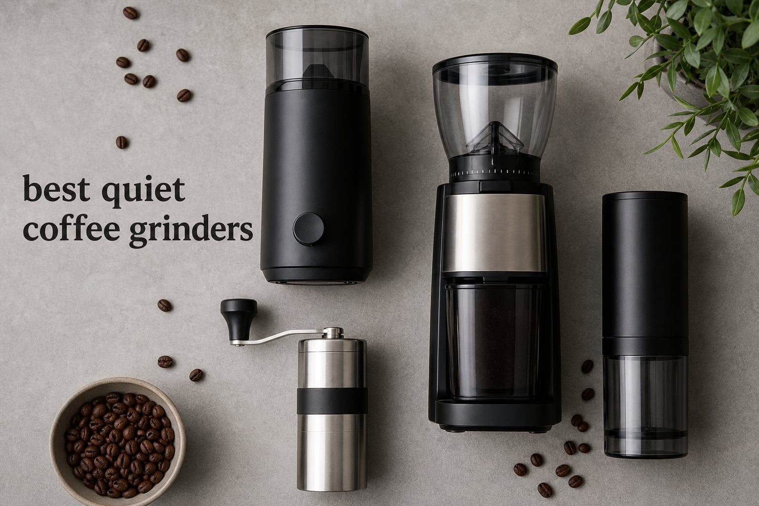 best quiet coffee grinders