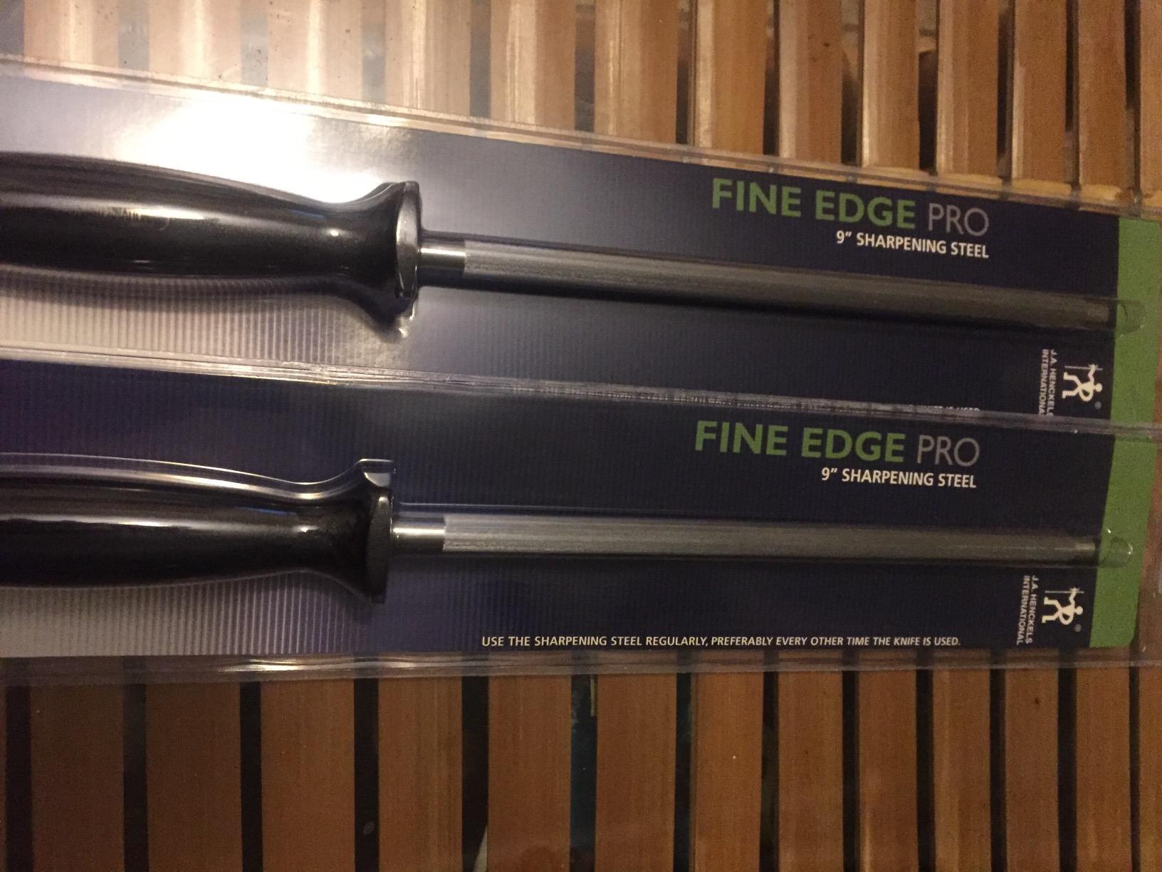 Henckels Sharpening Steel, Fine Edge Honing Rod for Knife Blade Maintenance customer photo 1