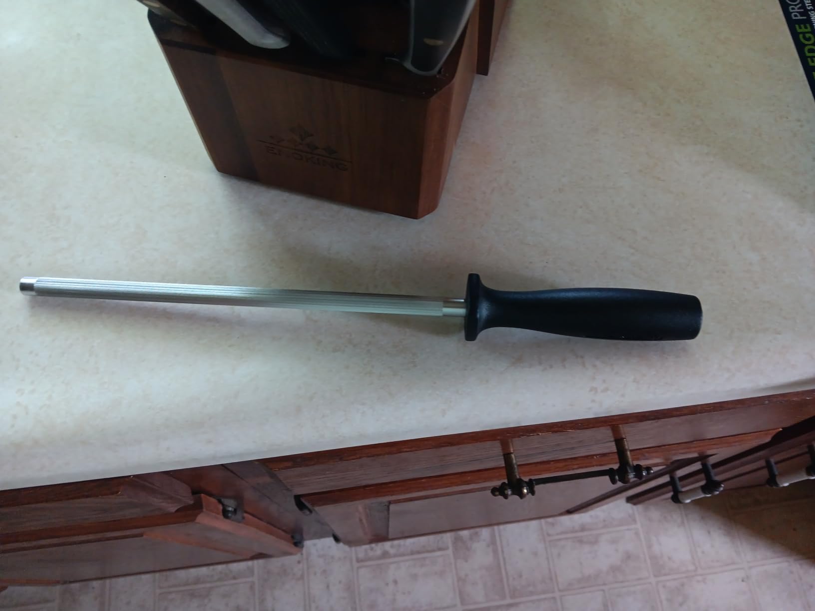 Henckels Sharpening Steel, Fine Edge Honing Rod for Knife Blade Maintenance customer photo 2