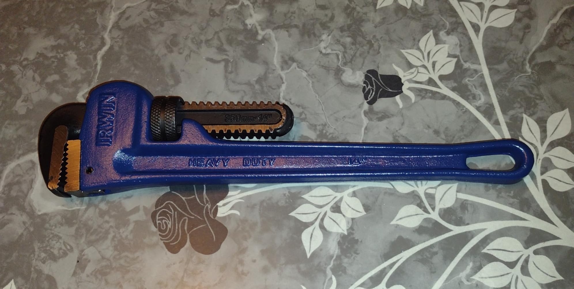 IRWIN VISE-GRIP Pipe Wrench, Cast Iron, SAE, 2-1/2-Inch Jaw, 18-Inch Length (45619) customer photo 2