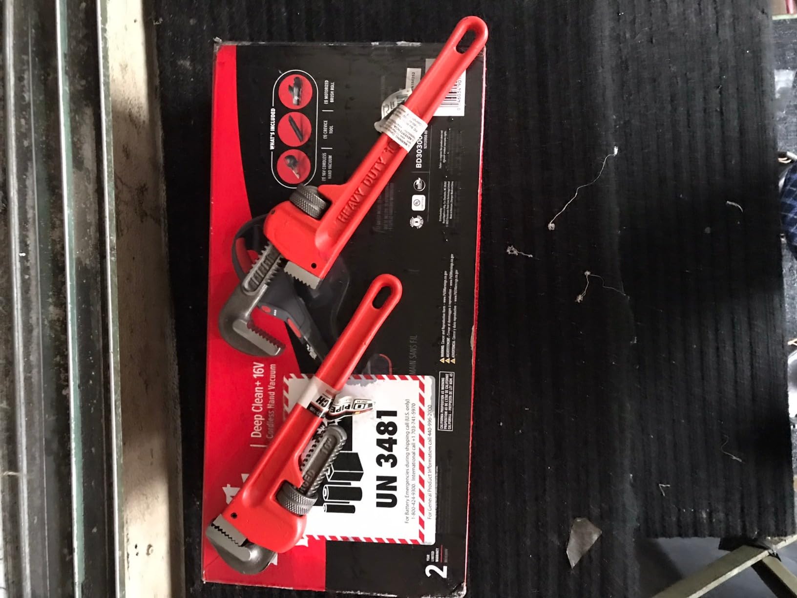 Performance Tool W1133-10B 10 in. Red Pipe Wrench customer photo 2