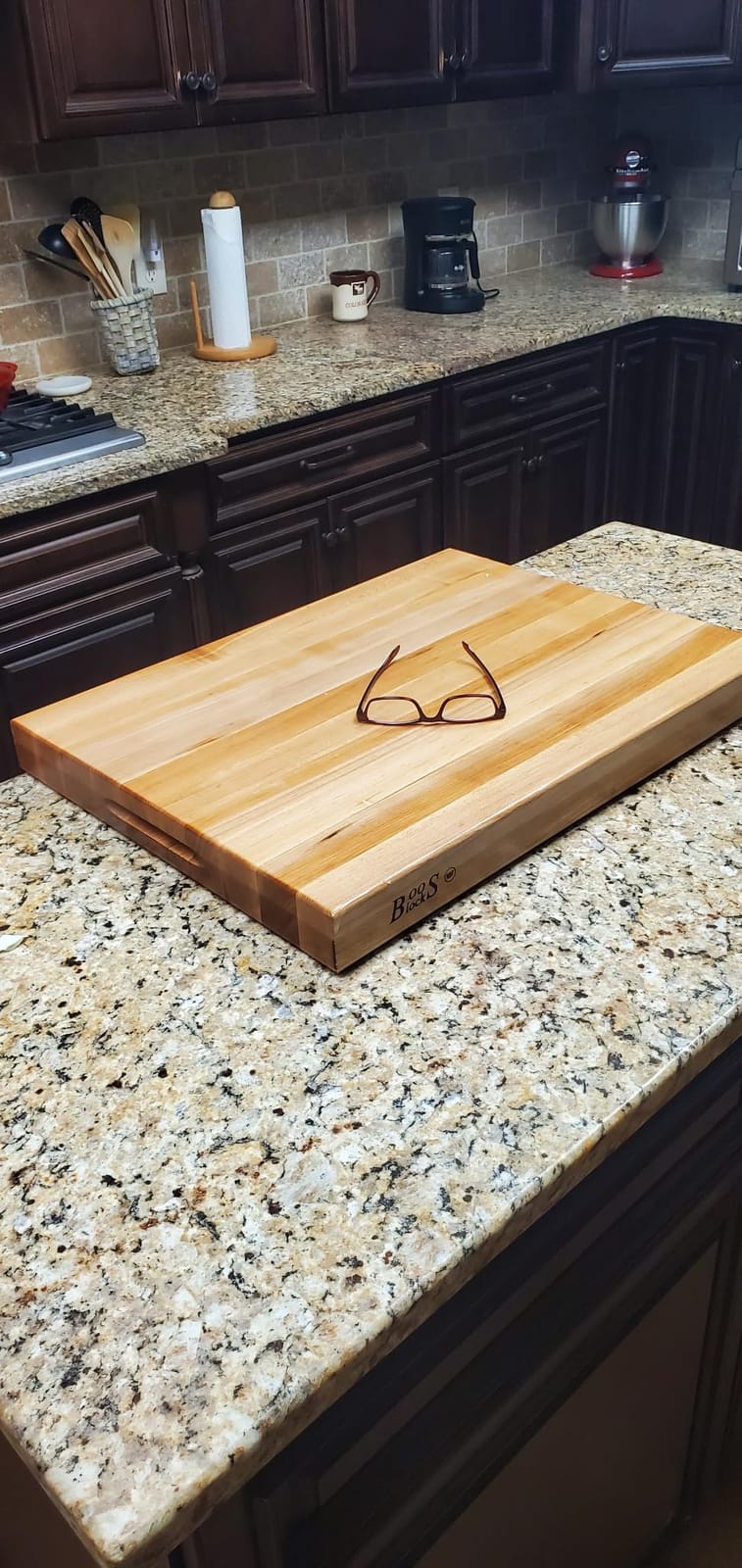 John Boos Block RA03 Maple Wood Edge Grain Reversible Cutting Board, 24 Inches x 18 Inches x 2.25 Inches customer photo 2