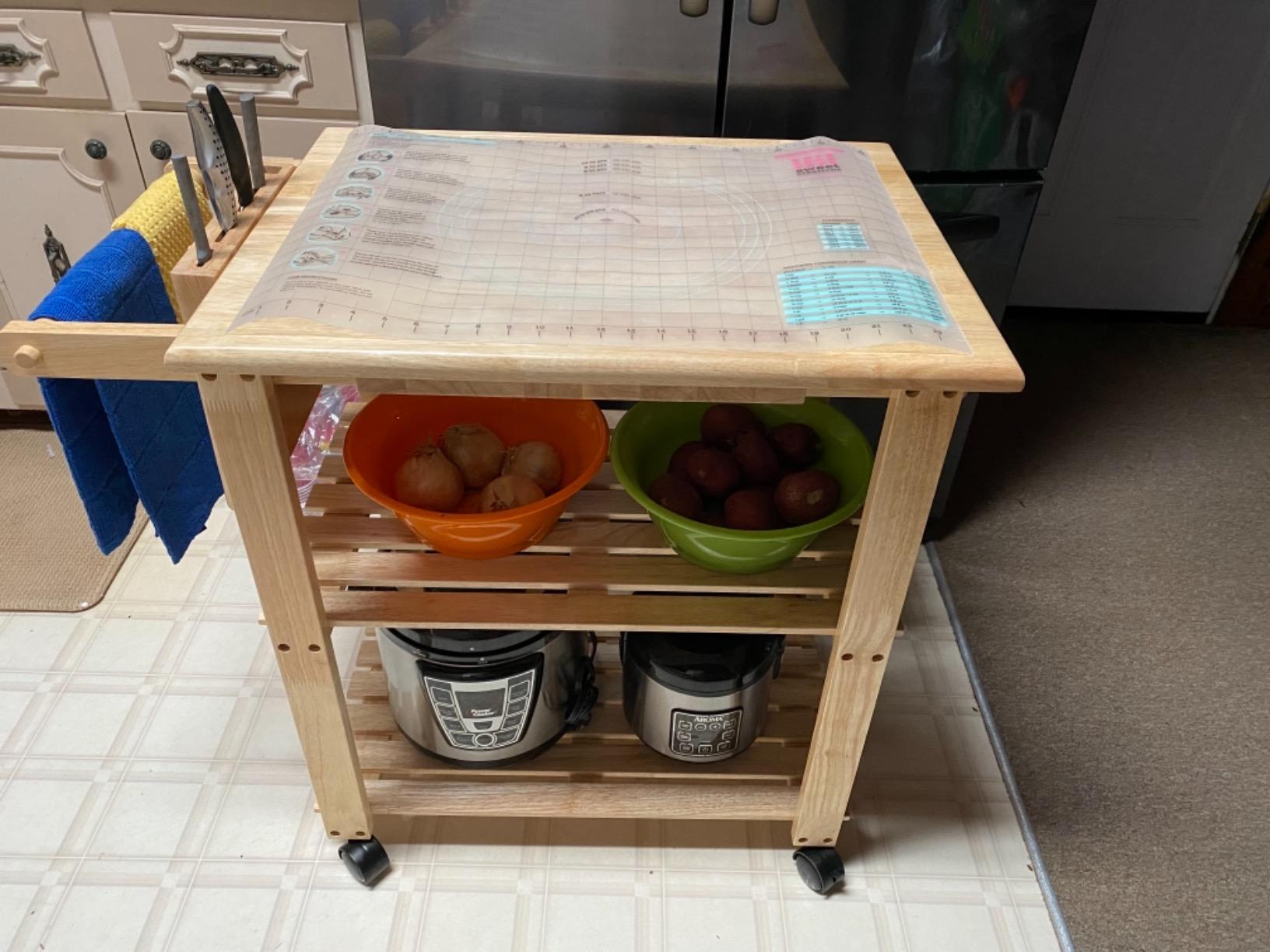 Winsome Mario Kitchen Cart customer photo 2