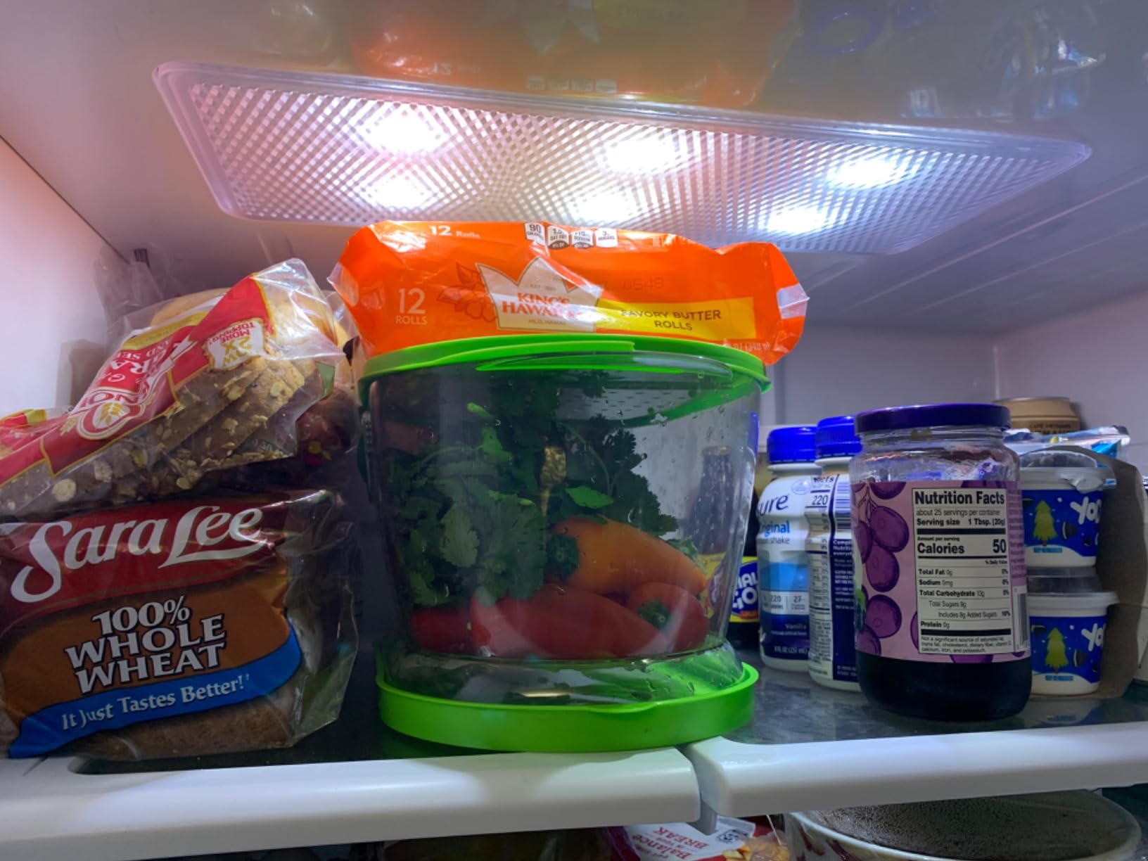 Prep Solutions by Progressive Lettuce Keeper Produce Storage Container, 4.7 Quarts, Green (LKS-06) customer photo 2