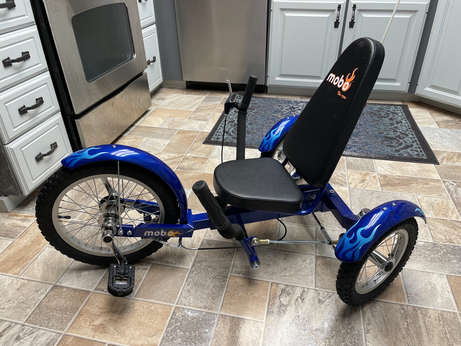 Mobo Triton Pedal Go Kart Trike. Kids 3-Wheel Bike. Youth Cruiser Tricycle customer photo 2