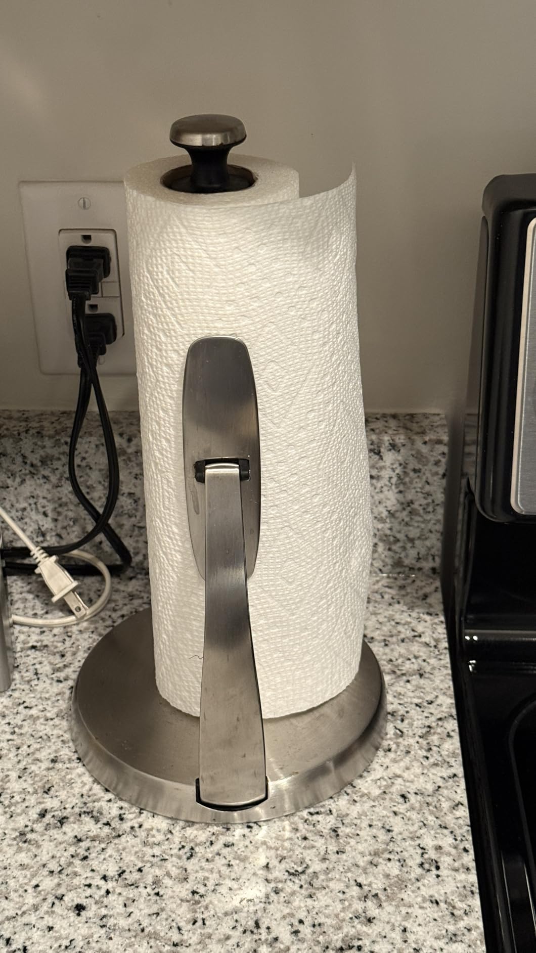 OXO Good Grips SimplyTear Paper Towel Holder Countertop for Kitchen customer photo 1