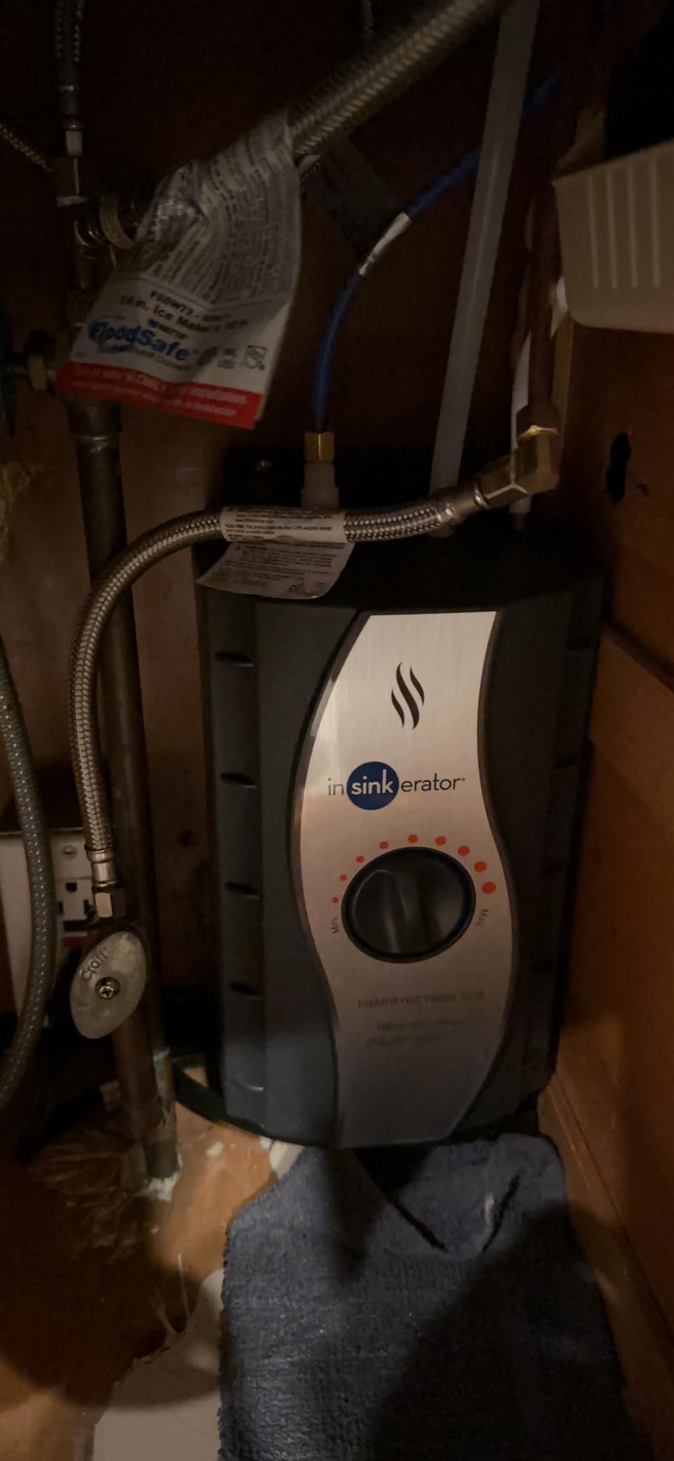 InSinkErator H-Wave-SN Involve Wave Instant Hot Water Dispenser System with Stainless Steel Tank, Satin Nickel customer photo 1