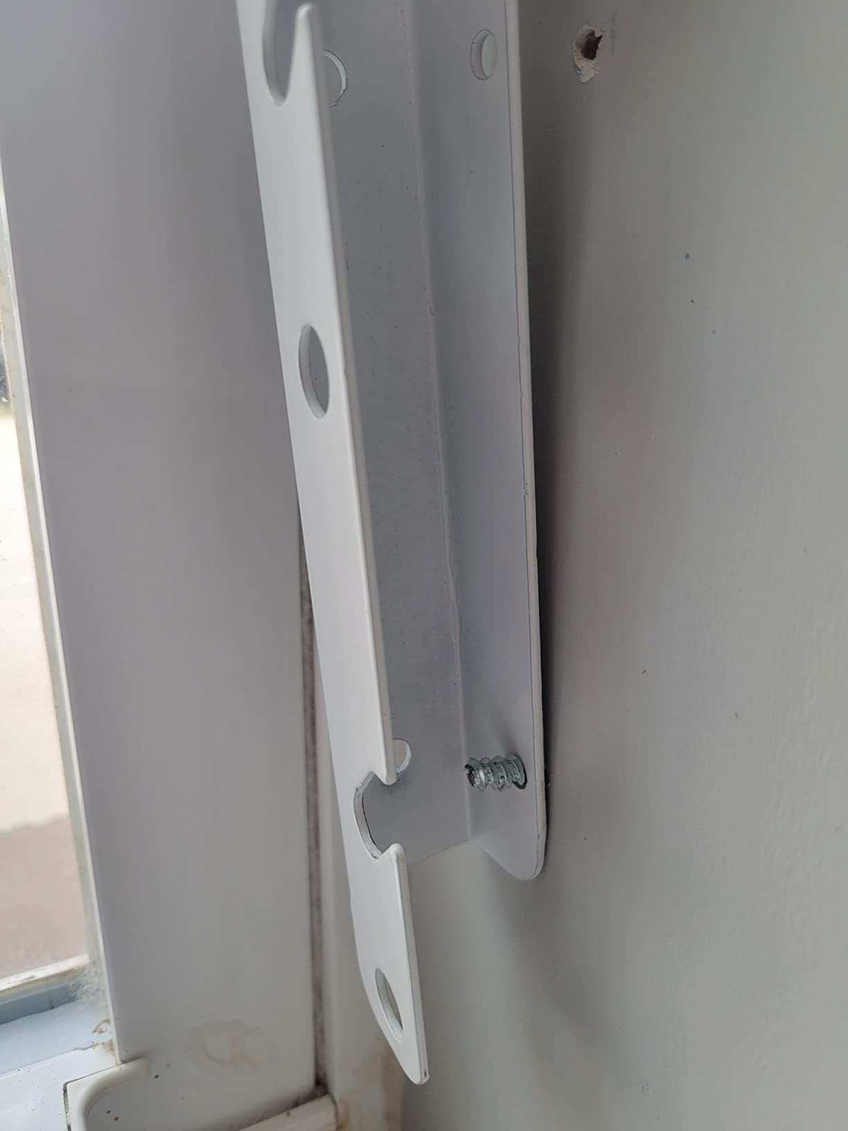 Knape & Vogt 1133 Fixed Window Safety Guard, for Children, Pets, Home Security, 3-Bars, Adjustable Width 24