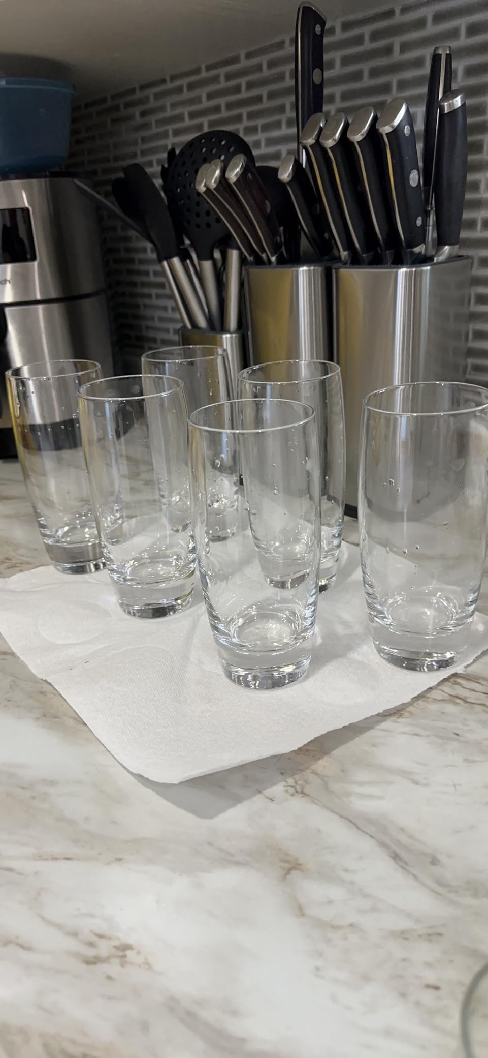 Luigi Bormioli Michelangelo Cooler Glasses, 20 Oz - Clear, Set of 4 customer photo 1