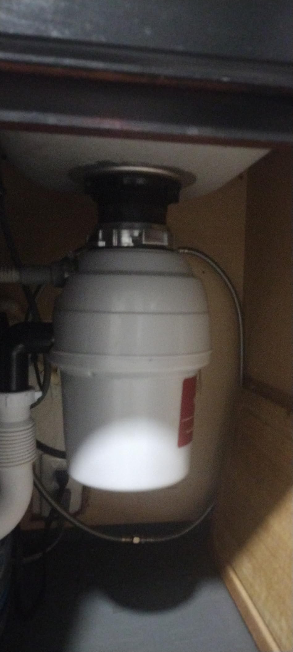 Waste King Garbage Disposal for Kitchen Sink with Power Cord, Food Waste Disposer, L-3200 customer photo 1
