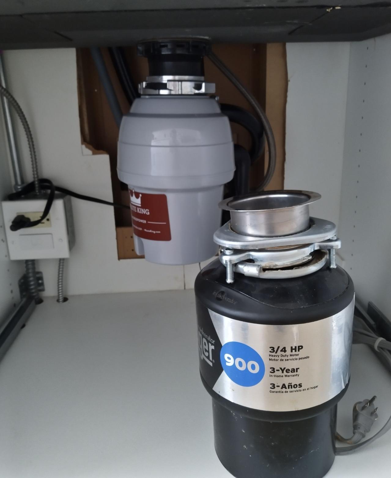 Waste King Garbage Disposal for Kitchen Sink with Power Cord, Food Waste Disposer, L-3200 customer photo 2