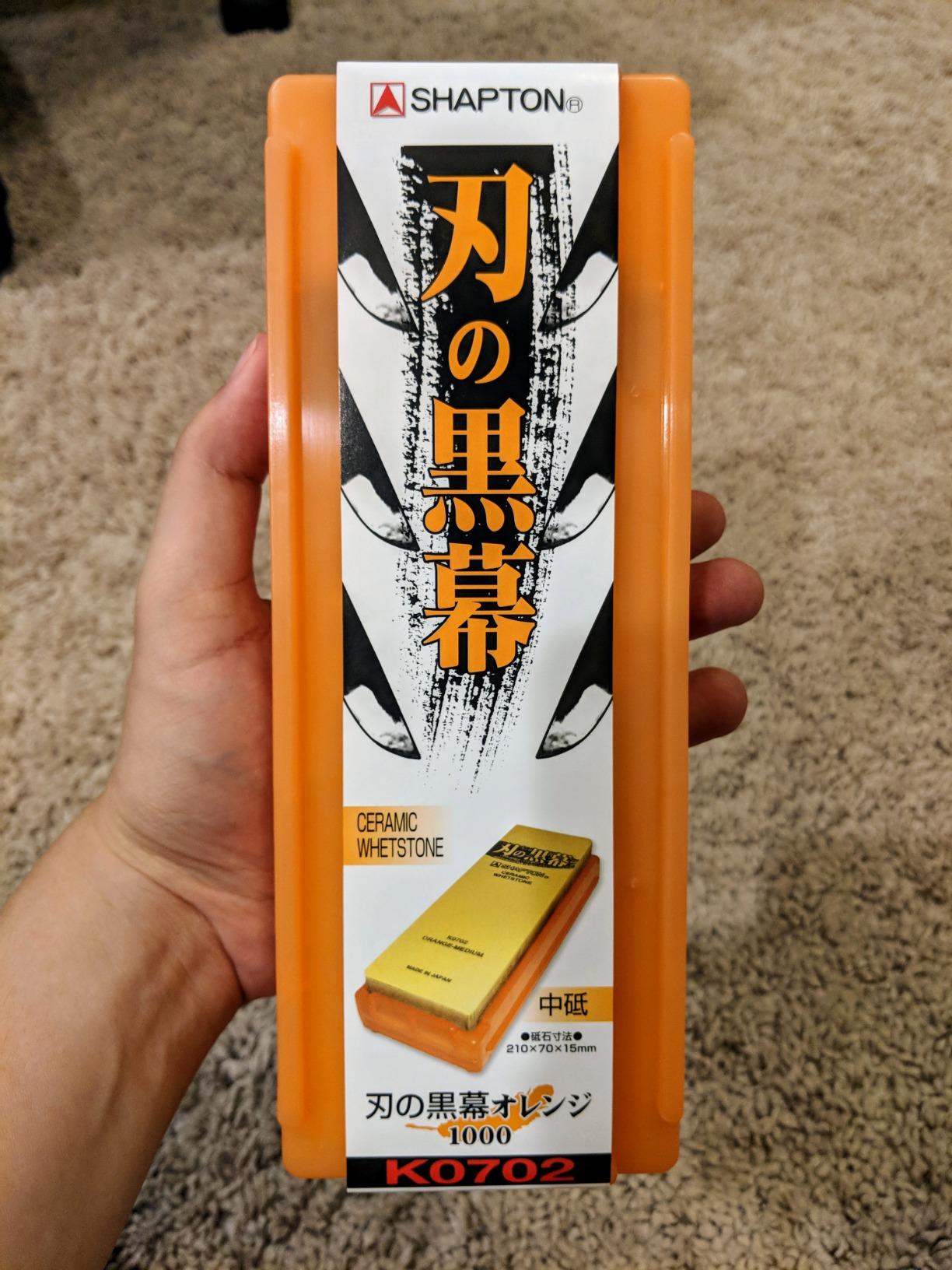 Shapton K0702 Blade, #1000, Medium, Orange customer photo 1