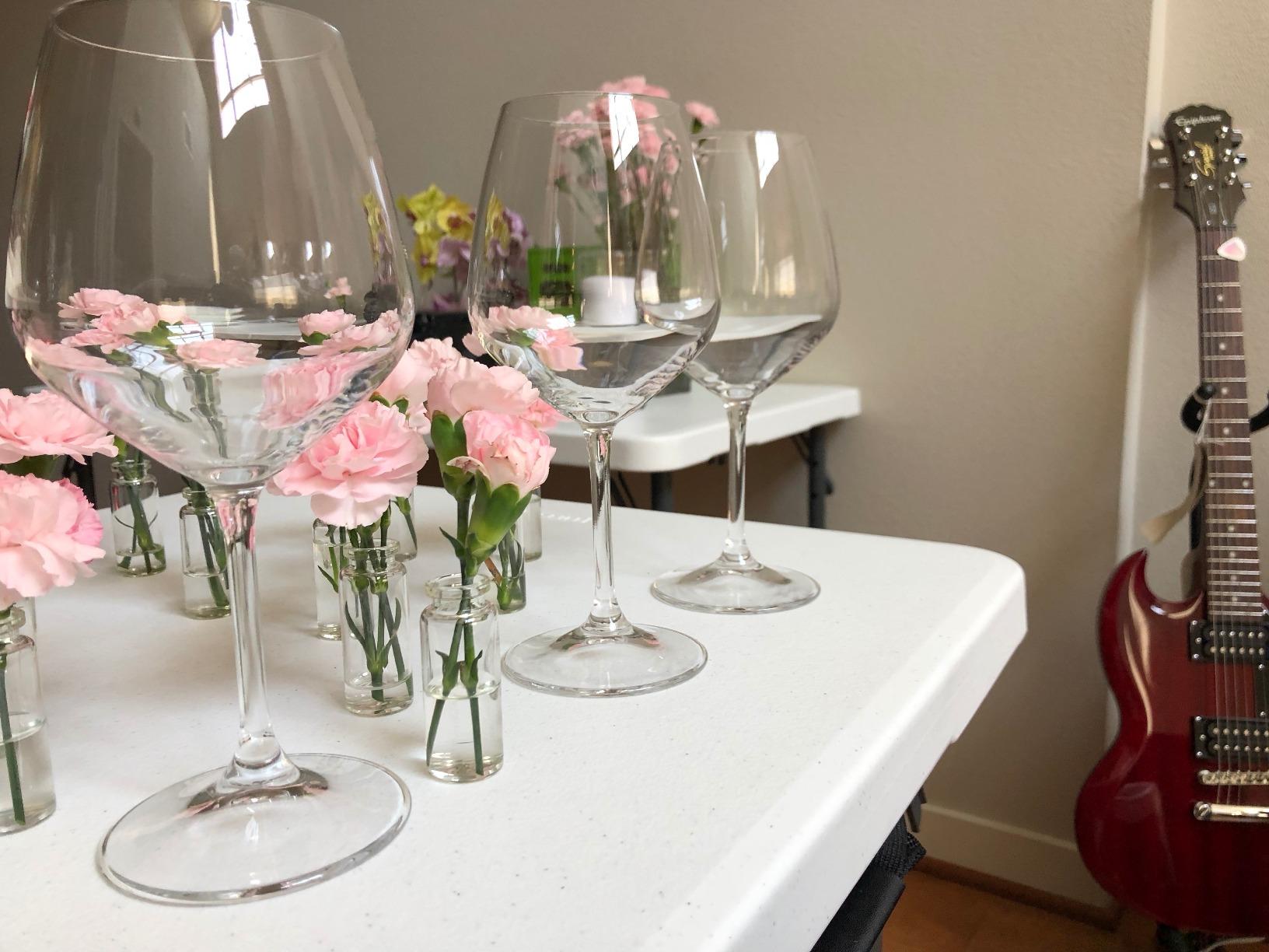 Bormioli Rocco 18oz Red Wine Glasses, Crystal Clear Star Glass, Laser Cut Rim For Wine Tasting, Elegant Party Drinking Glassware, Restaurant Quality (Set of 4) customer photo 2