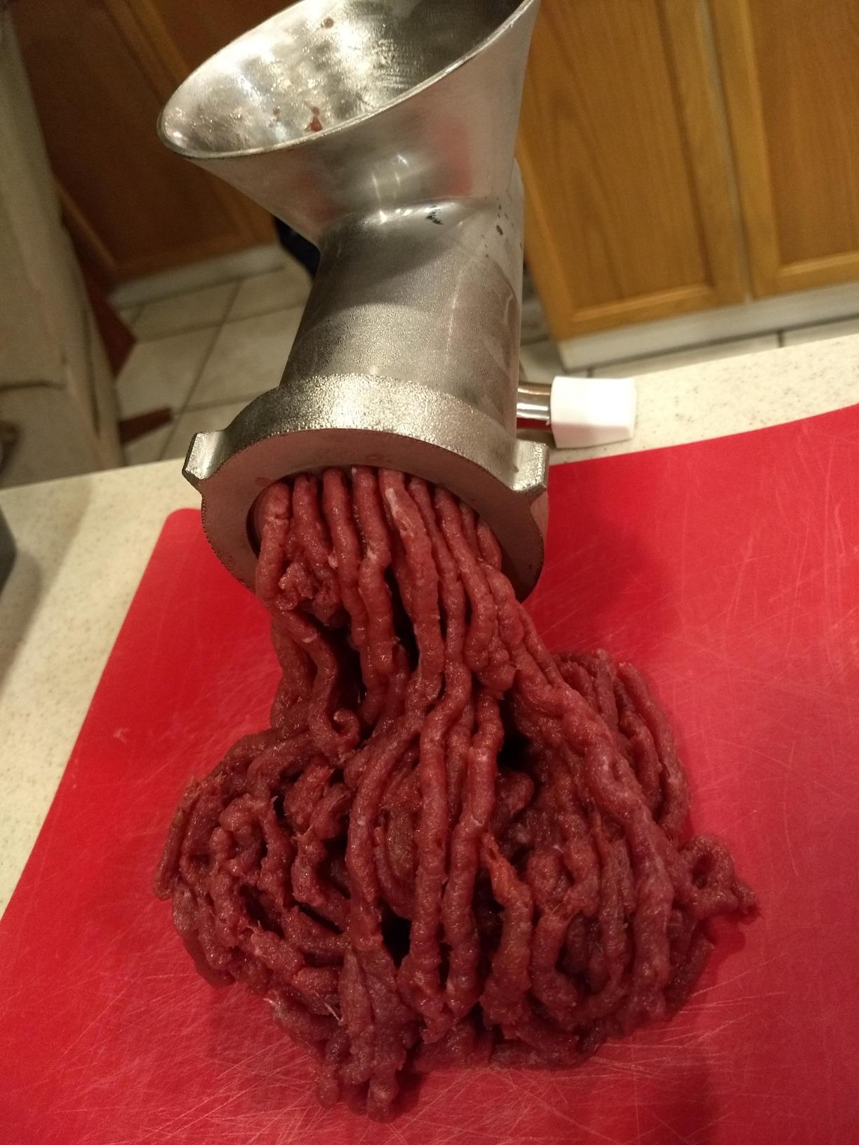 LEM Products #10 Clamp-On Hand Grinder, Stainless Steel Meat Grinder customer photo 2